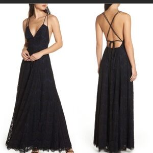 Fame and partners  the Austin lace dress